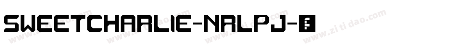 SweetCharlie-nRLpJ字体转换
