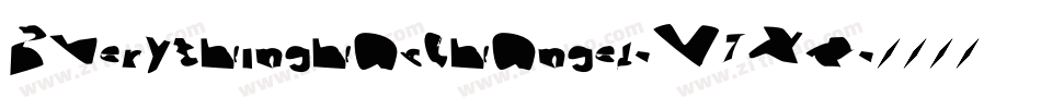 Everythinghaschanged-V7Xx字体转换