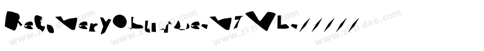 RecoveryOblique-v7VL字体转换