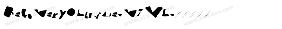 RecoveryOblique-v7VL字体转换