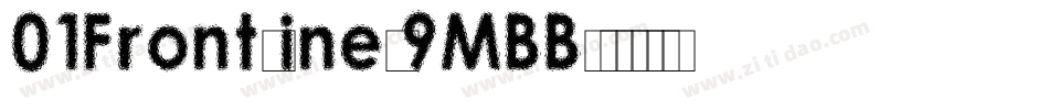 01Frontline-9MBB字体转换