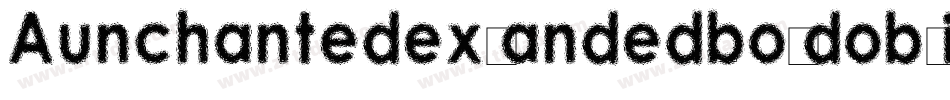 Aunchantedexpandedboldoblique-B00d字体转换