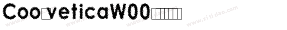 CoolveticaW00字体转换