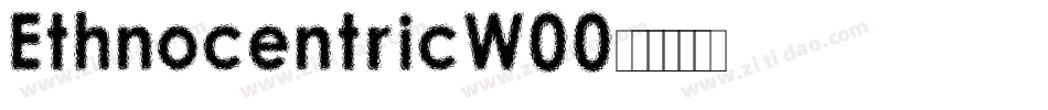 EthnocentricW00字体转换