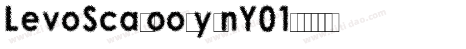 LevoScaloopy-nY01字体转换