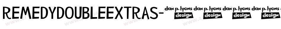 RemedyDoubleExtras字体转换