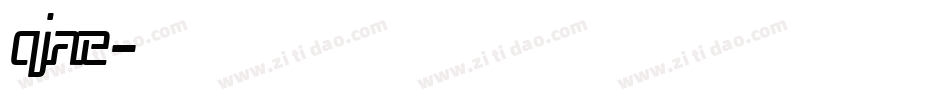 QJae字体转换