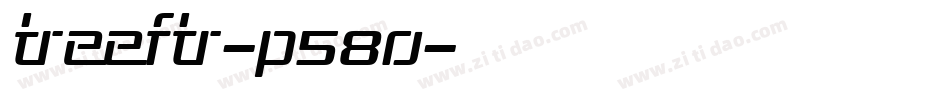 Treeftr-p58O字体转换