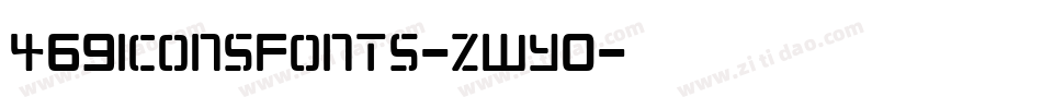 469IconsFonts-zWy0字体转换