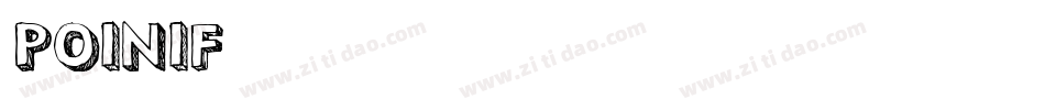 POINIF字体转换