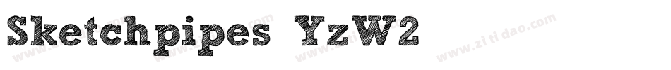 Sketchpipes-YzW2字体转换