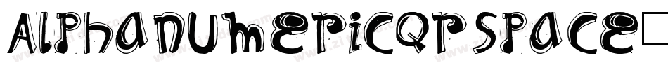 AlphanumericqrSpace-O5z8字体转换