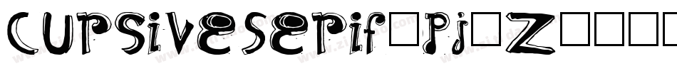 CursiveSerif-pj5Z字体转换