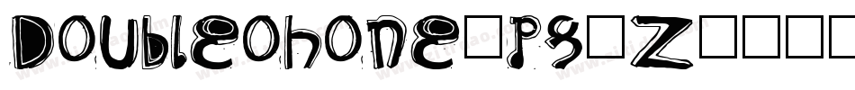 Doubleohone-pg8Z字体转换