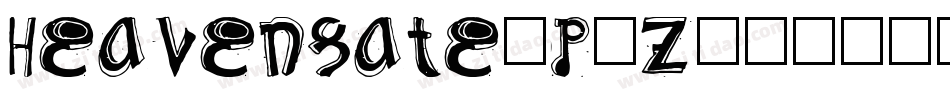 Heavengate-p5z1字体转换 Heavengate-p5z1字体转换