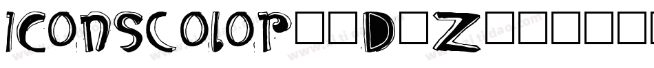 IconsColor-8D8Z字体转换