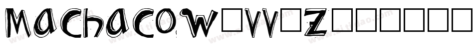 Machacow-VV5z字体转换