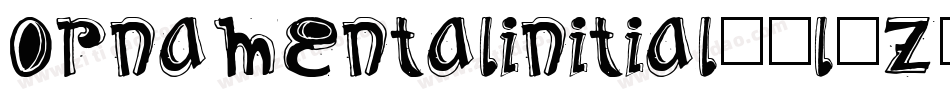Ornamentalinitial-5l5z字体转换