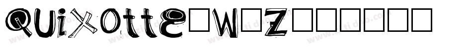 Quixotte-W5z字体转换