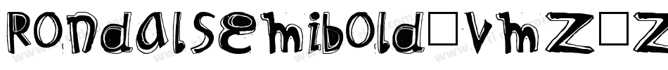 RondalSemibold-vmZ5Z字体转换