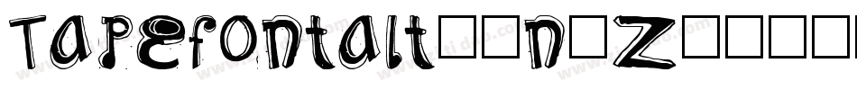Tapefontalt-1n8Z字体转换