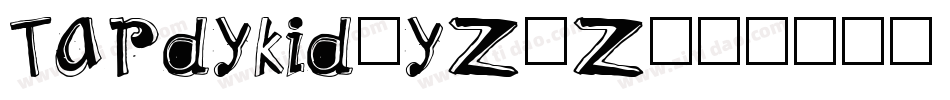 TardyKid-yZ5Z字体转换