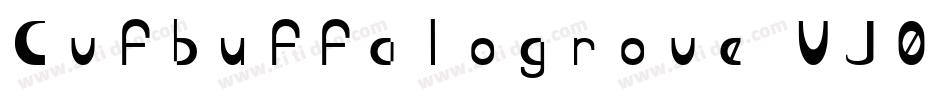 Cvfbuffalogrove-VJ0z字体转换