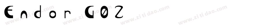 Endor-G0Z字体转换 Endor-G0Z字体转换