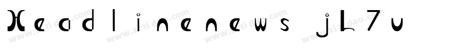 Headlinenews-jL7v字体转换
