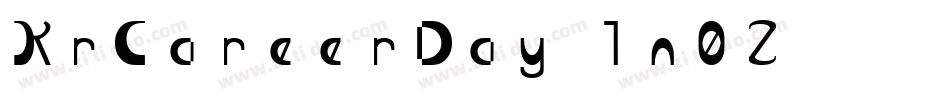 KrCareerDay-1n0Z字体转换