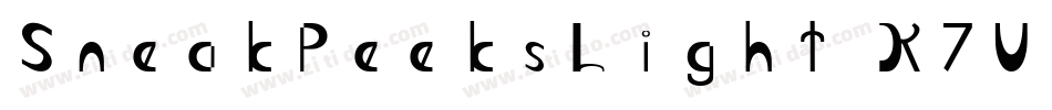 SneakPeeksLight-K7VBl字体转换