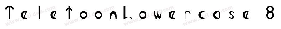 TeletoonLowercase-8w0Z字体转换