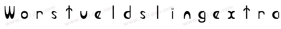 Worstveldslingextra2oblique-3a0Z字体转换 Worstveldslingextra2oblique-3a0Z字体转换