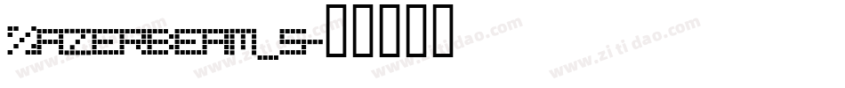 Lazerbeam_s字体转换