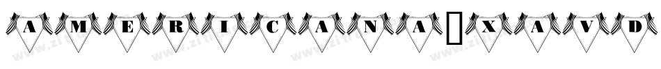 Americana-XAvd字体转换