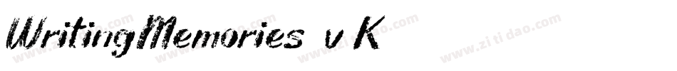 WritingMemories-7v7K字体转换