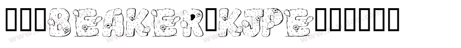 101Beaker-KJPe字体转换