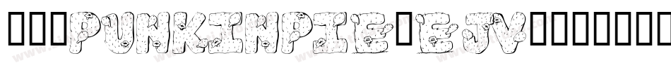 101PunkinPie-EJV8字体转换