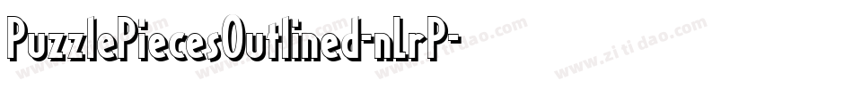 PuzzlePiecesOutlined-nLrP字体转换