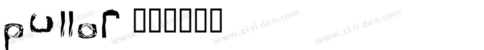Pullor字体转换
