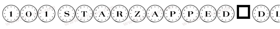 101StarZapped-DLqR字体转换