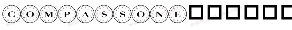 CompassOne字体转换