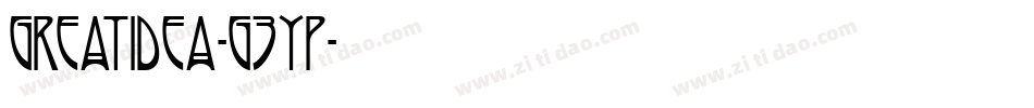 Greatidea-g3Yp字体转换
