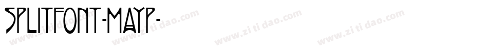 Splitfont-MaYp字体转换