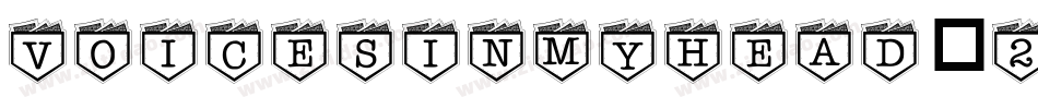 VoicesInMyHead-2RB8字体转换