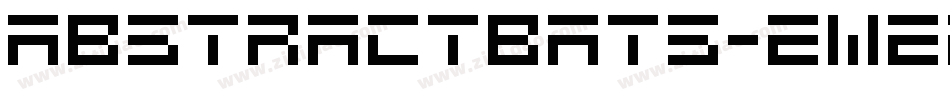 Abstractbats-2W2e字体转换