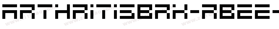 ArthritisBrk-RB2e字体转换