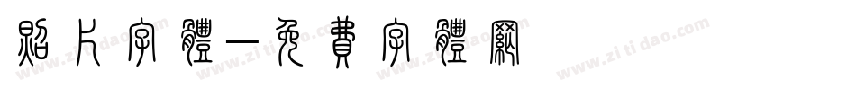 照片字体字体转换
