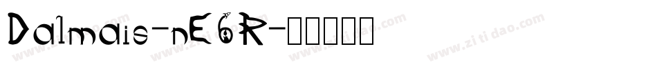 Dalmais-nE6R字体转换