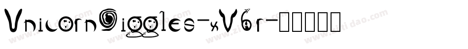 UnicornGiggles-xV6r字体转换